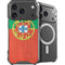 Portugal Flag Distressed iPhone 17 Pro Max MagSafe Case